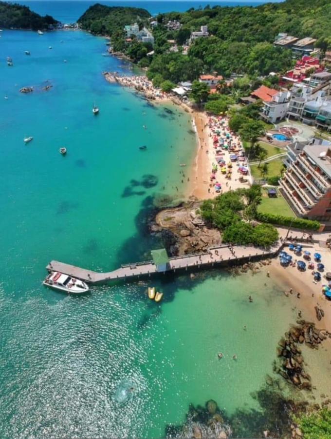 Apartamento Frente Mar Com 02 Suites Bombinhas Zewnętrze zdjęcie